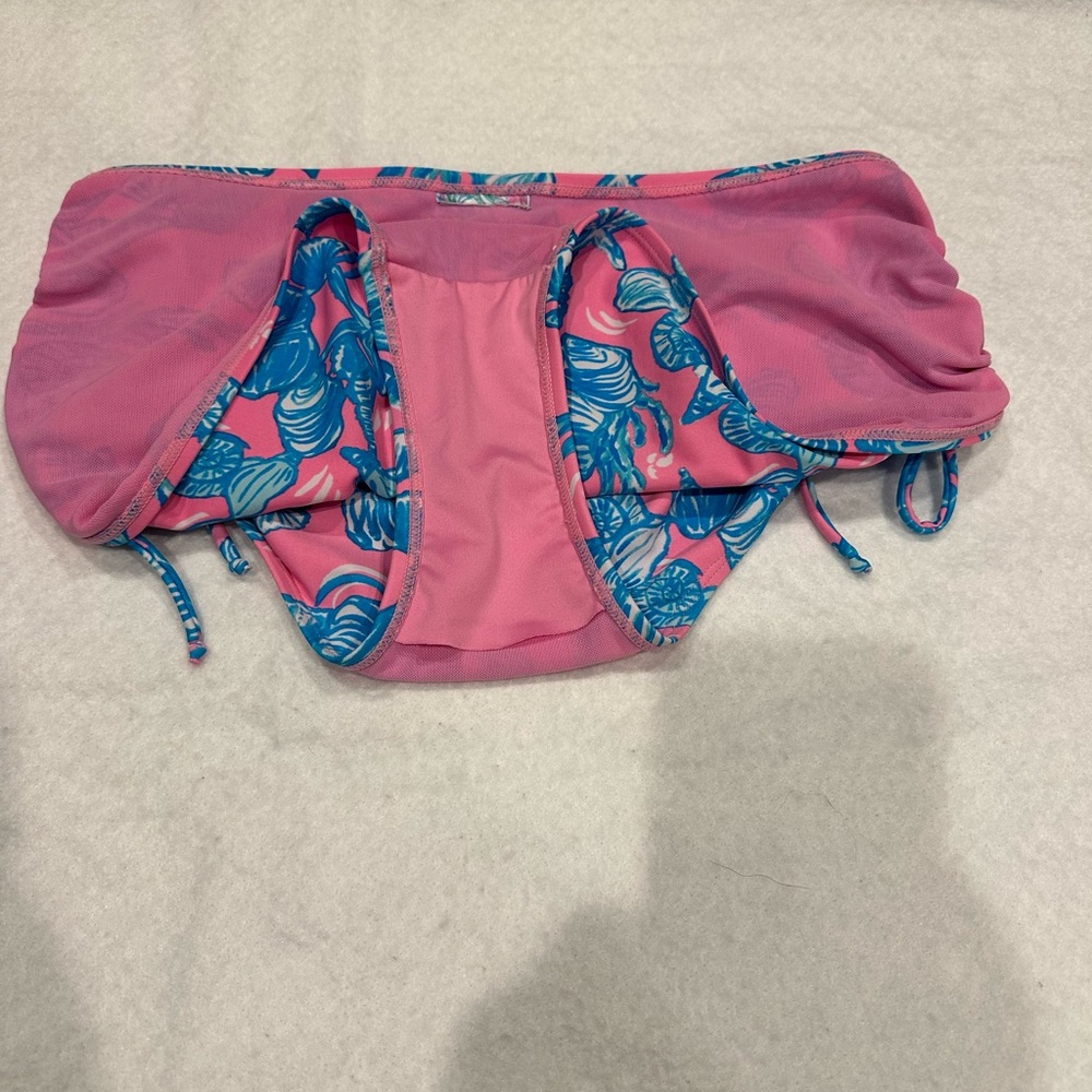 Stella Parker Pink & Blue Shell-Print 2- Piece - Picture 5 of 5